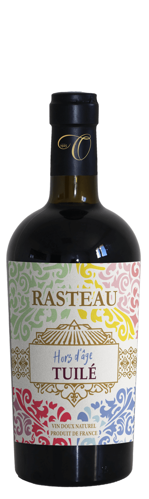 bouteille vin doux naturel ortas tuile